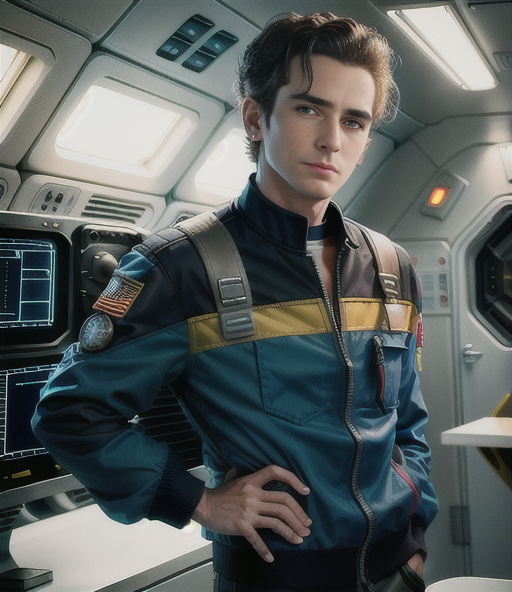 00049-2189678015-Portrait of male crew member, Engineer, GreaseMonkey, Janitor, in a dynamic pose wearing a Star Trek Uniform onboard a starship.png